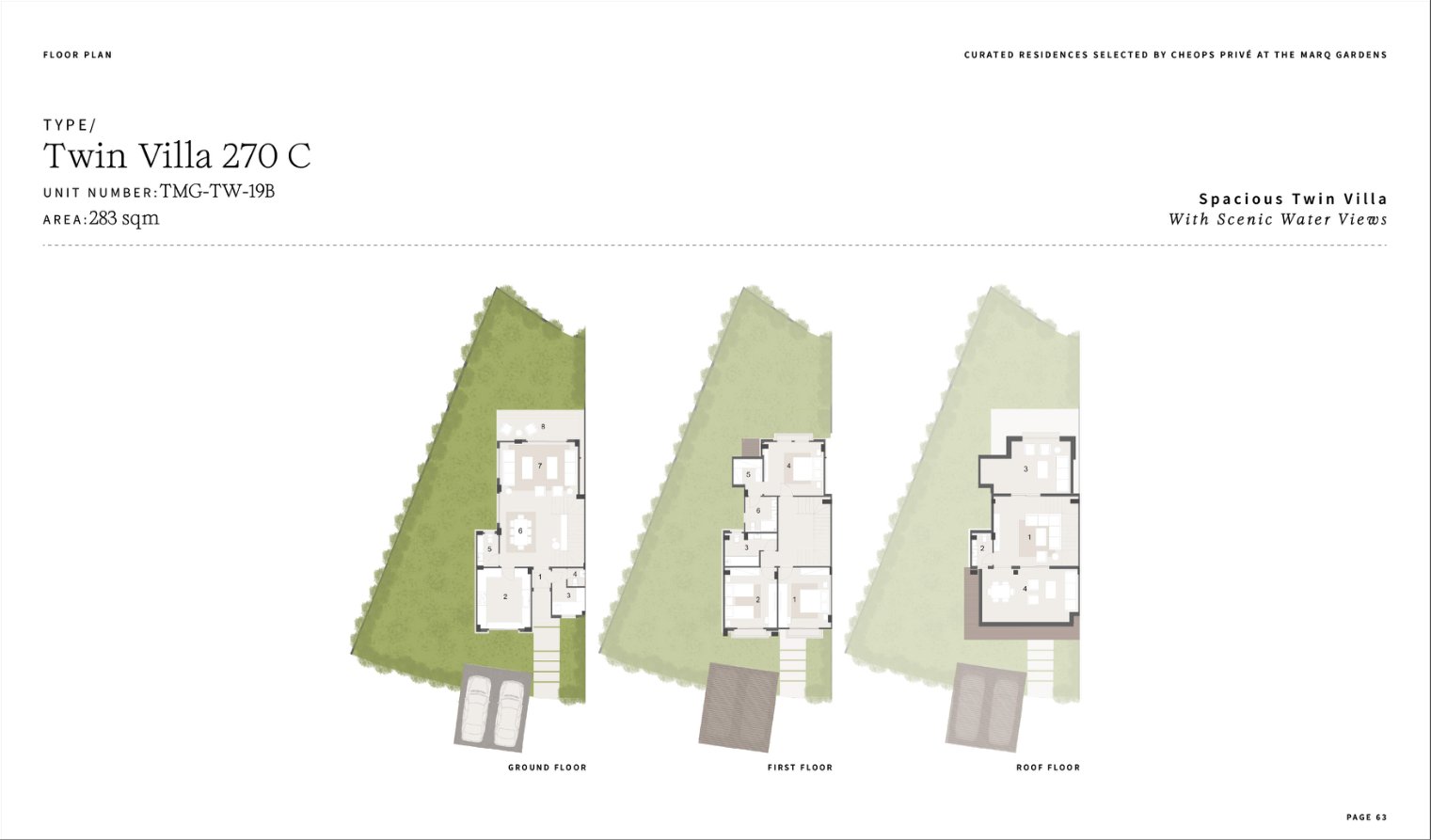 Twin Villa 270 C · TMG-TW-19B