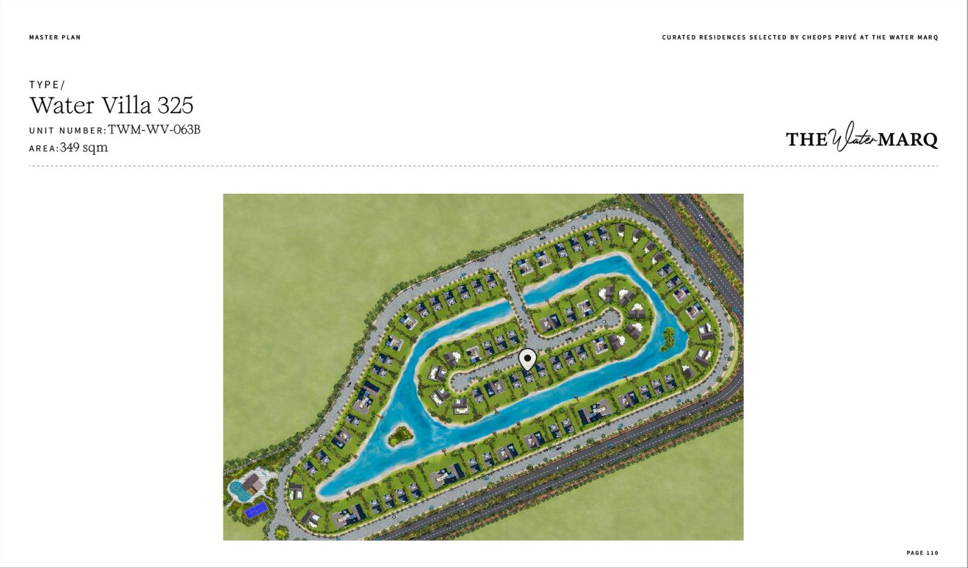 Water Villa 325 · TWM-WV-063B