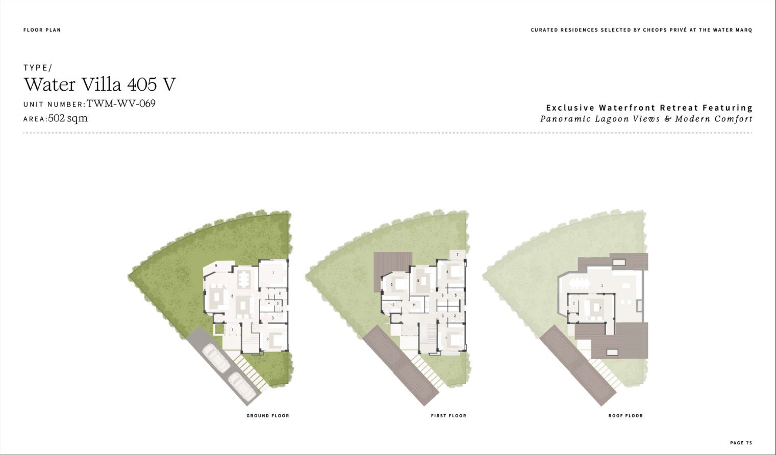 Water Villa 405 V · TWM-WV-069